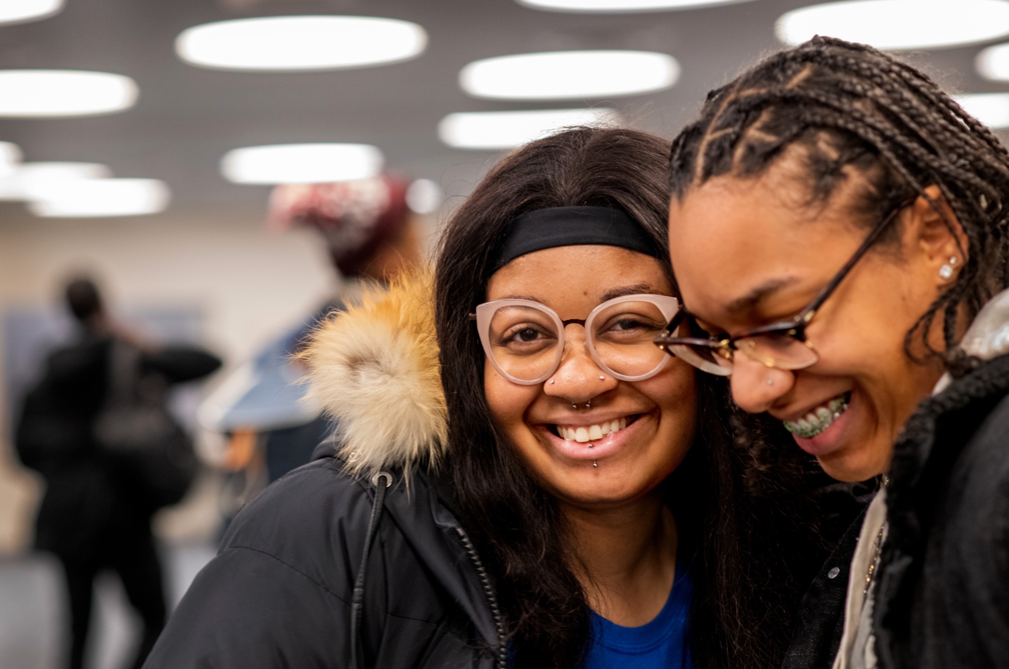 Two women at MLK march